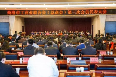 商洛市工商聯(lián)第三次代表大會勝利召開，金新康當選為商洛市工商聯(lián)副主席